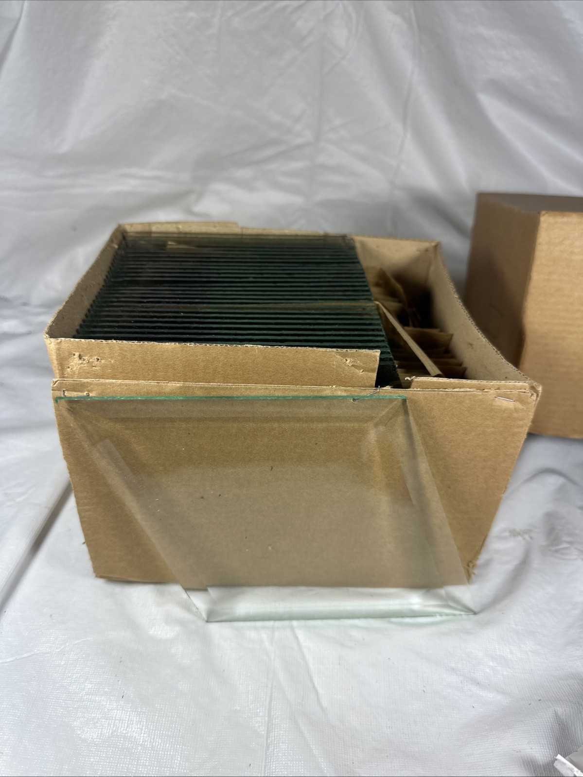 30 Piece Clear Glass Bevel Diamond 6 x 9 inch Stained Glass Crafts Supplies