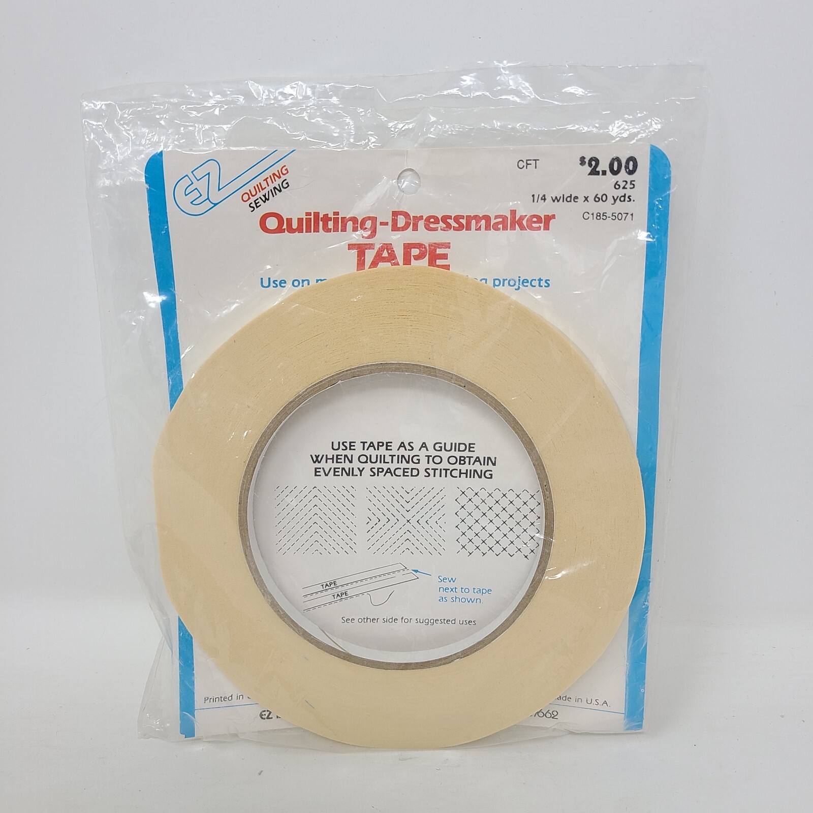 EZ | Quilting Dressmaker Tape | 1/4 Inch x 60 Yards