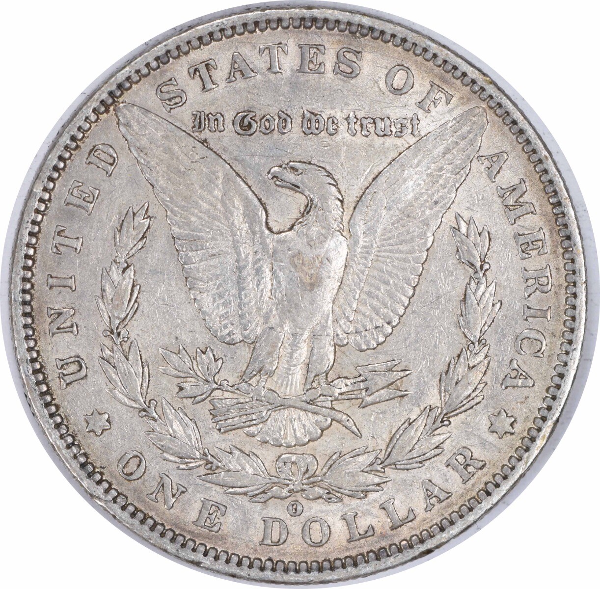 1896-O Morgan Silver Dollar AU Uncertified #1008