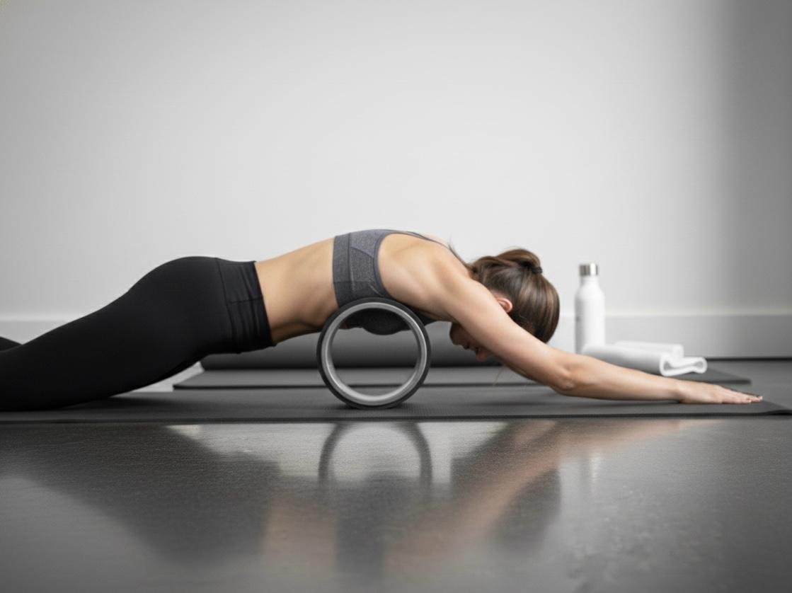 yoga whell - core & stretching fitness trainerv