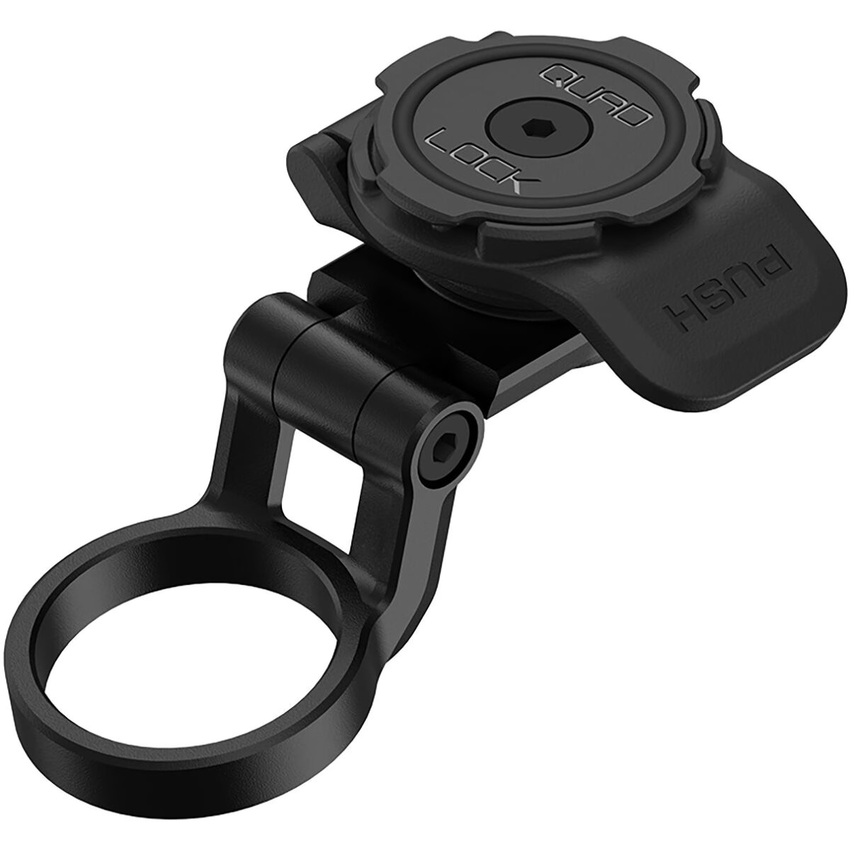 Quad Lock Stem Cap Mount Adjustable Black, One Size