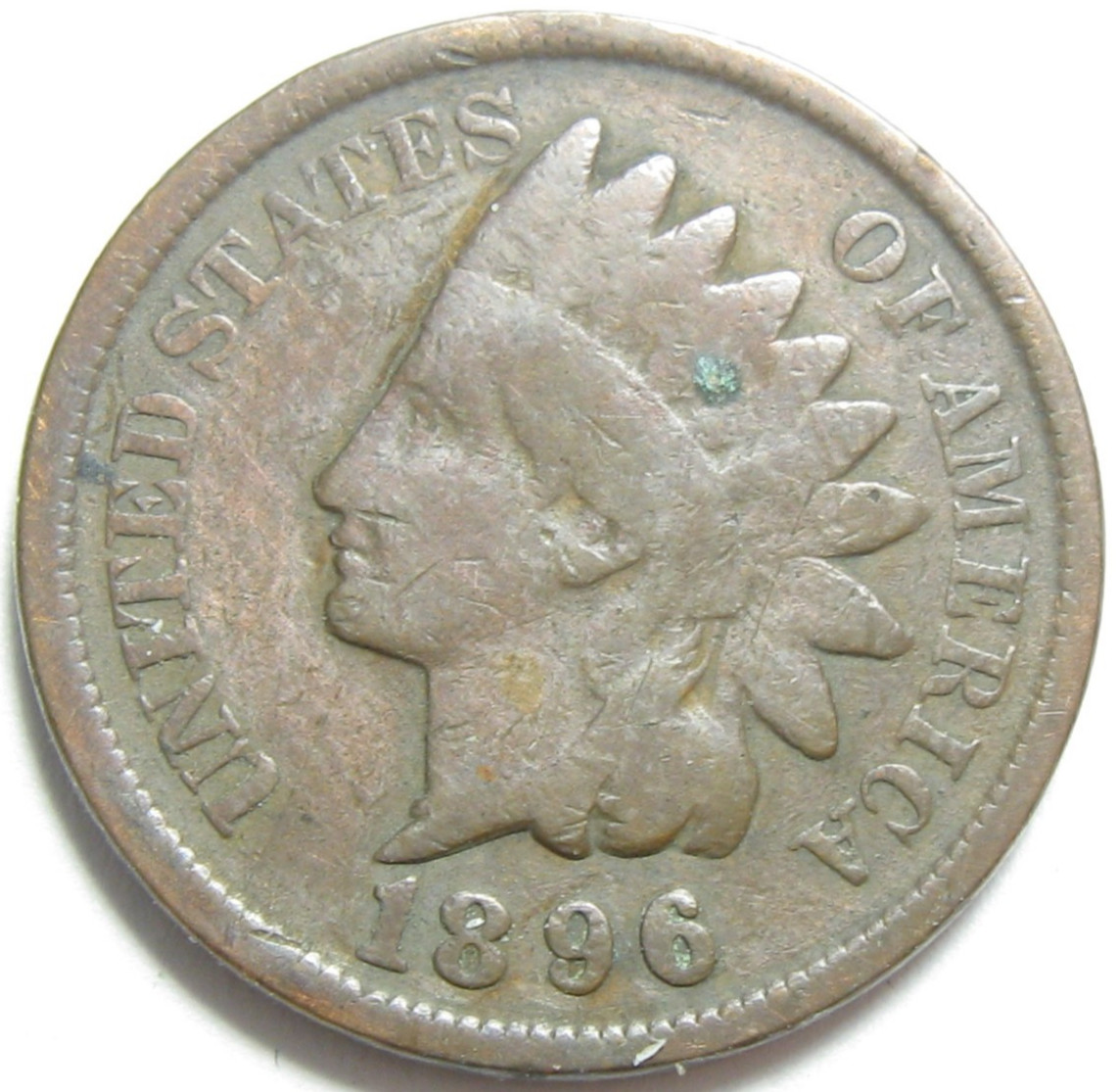 1896 Indian Head Cent - #11412-23