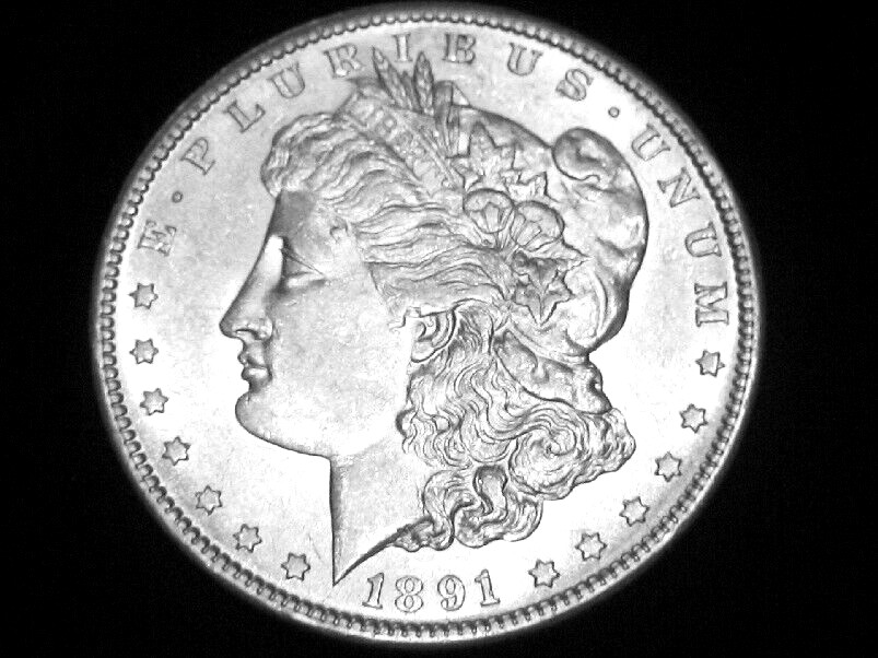 1891-S Morgan Dollar --- Almost Uncirculated +++ --- Looks BU !