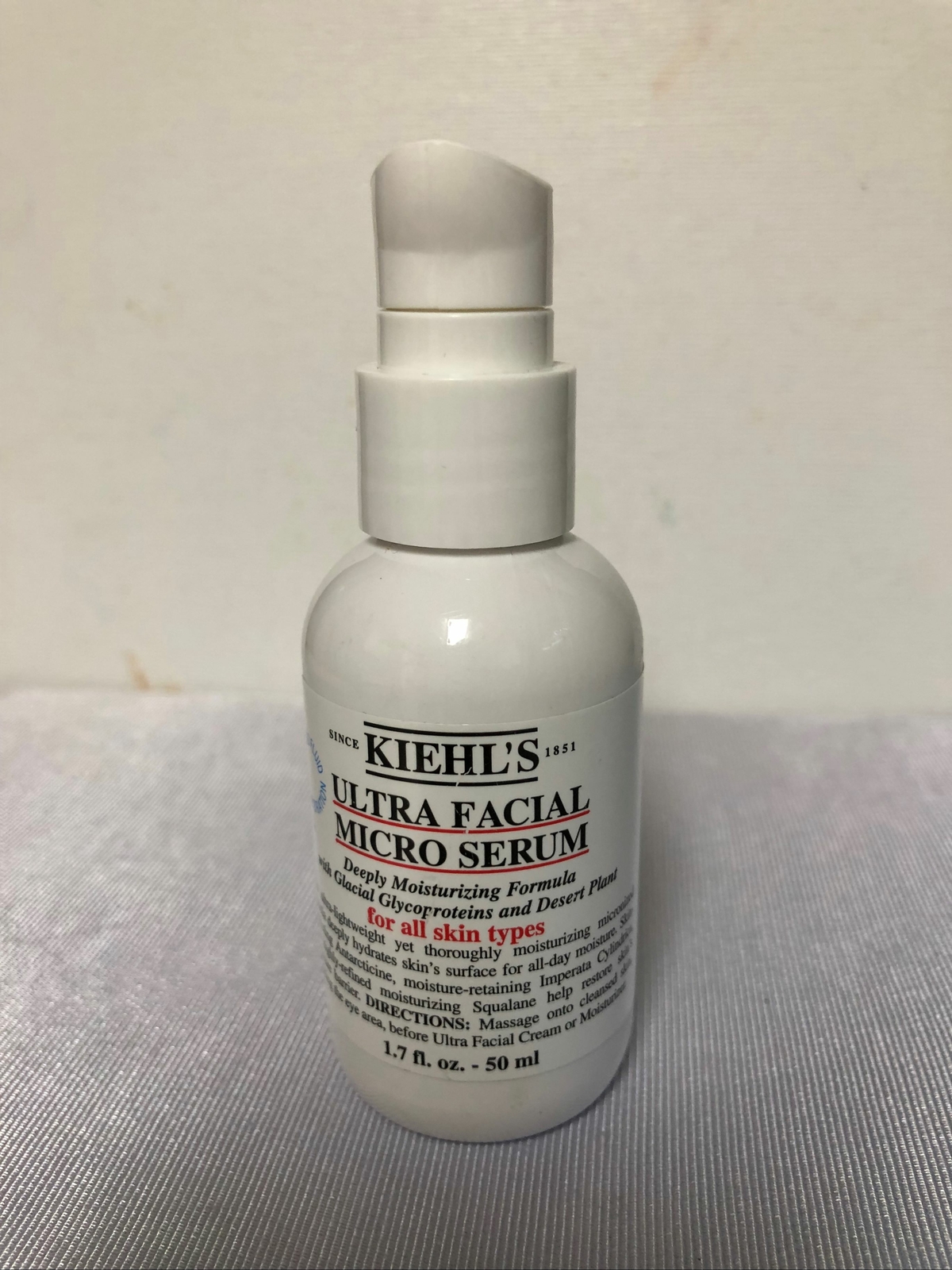 Kiehl's Ultra Facial Micro Serum for All Skin Types - 1.7 oz - New