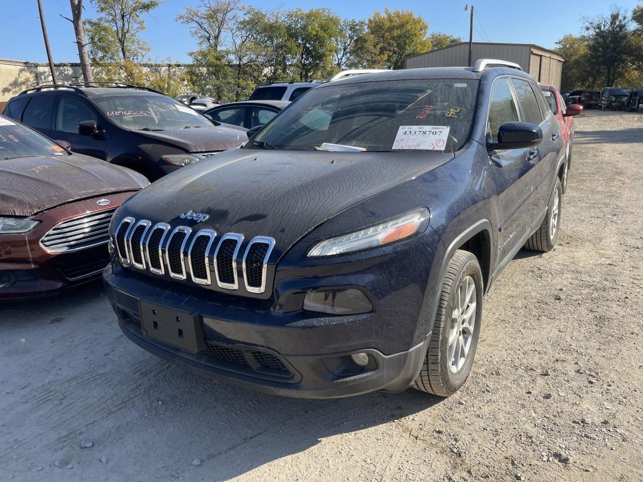 Sun Visor Left Driver Illuminated Fits 14-18 CHEROKEE 989144