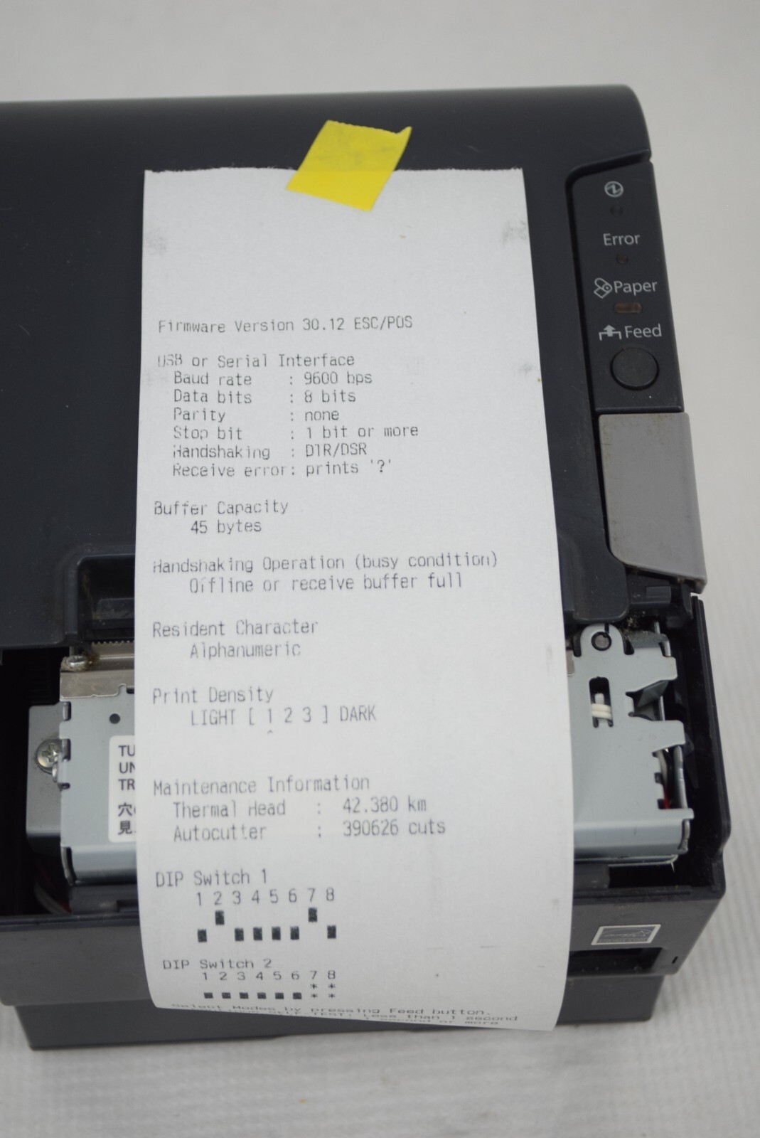 Micros M244A Epson Thermal Recipt Printer