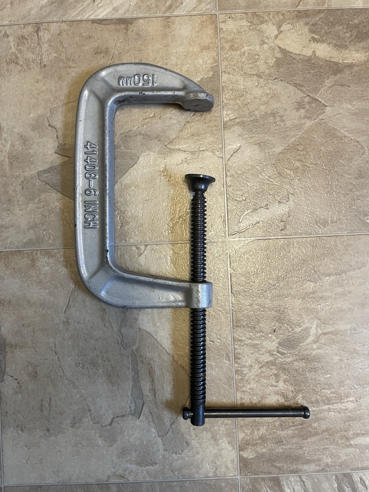 Wilton 41408 6" C-Clamp 150mm Heavy Duty Ductile Iron - 3-1/4" Throat