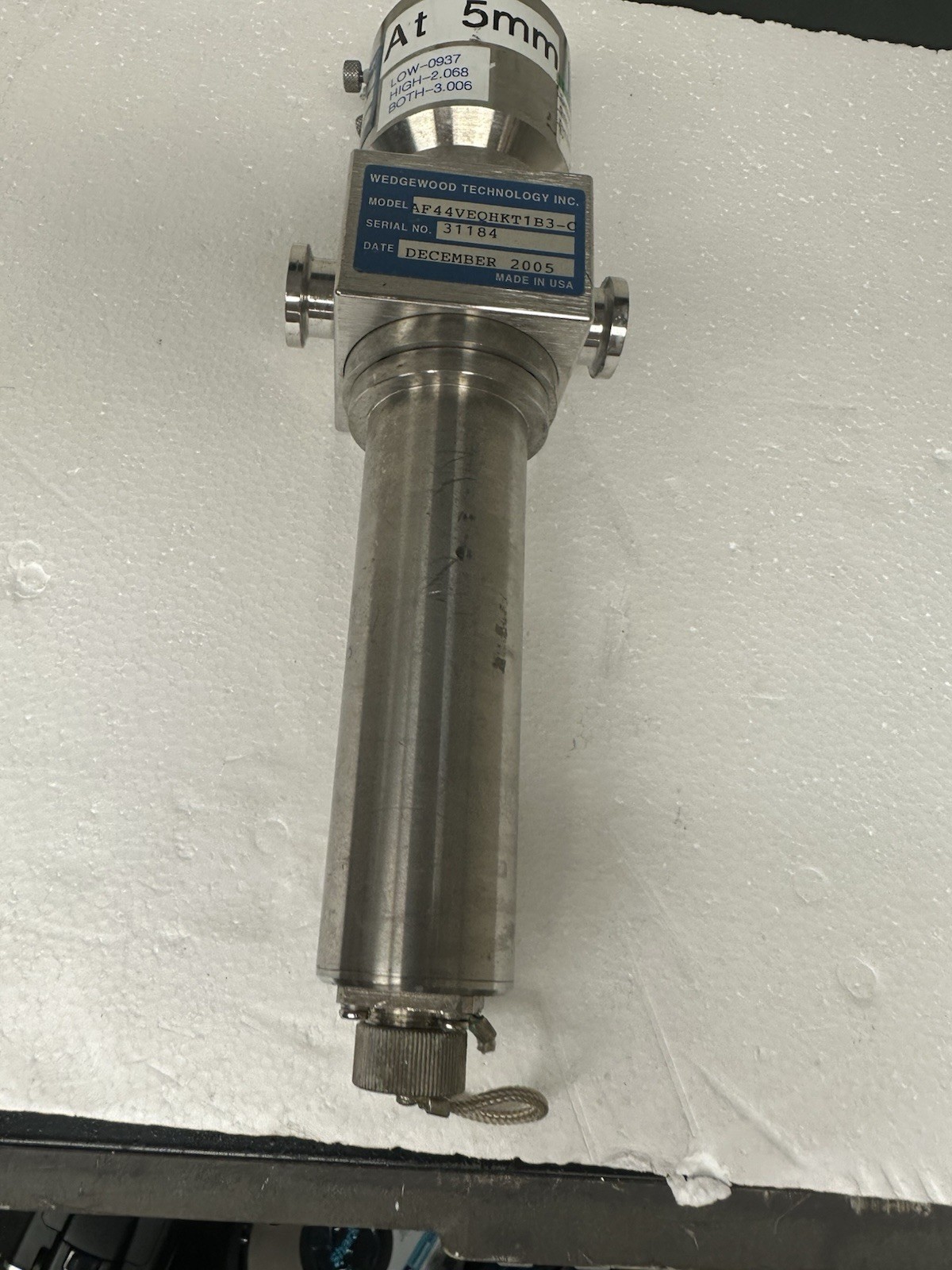 Wedgewood EasyCal ECAL-H-NN Calibrator — No Attachments, Used Lab Component