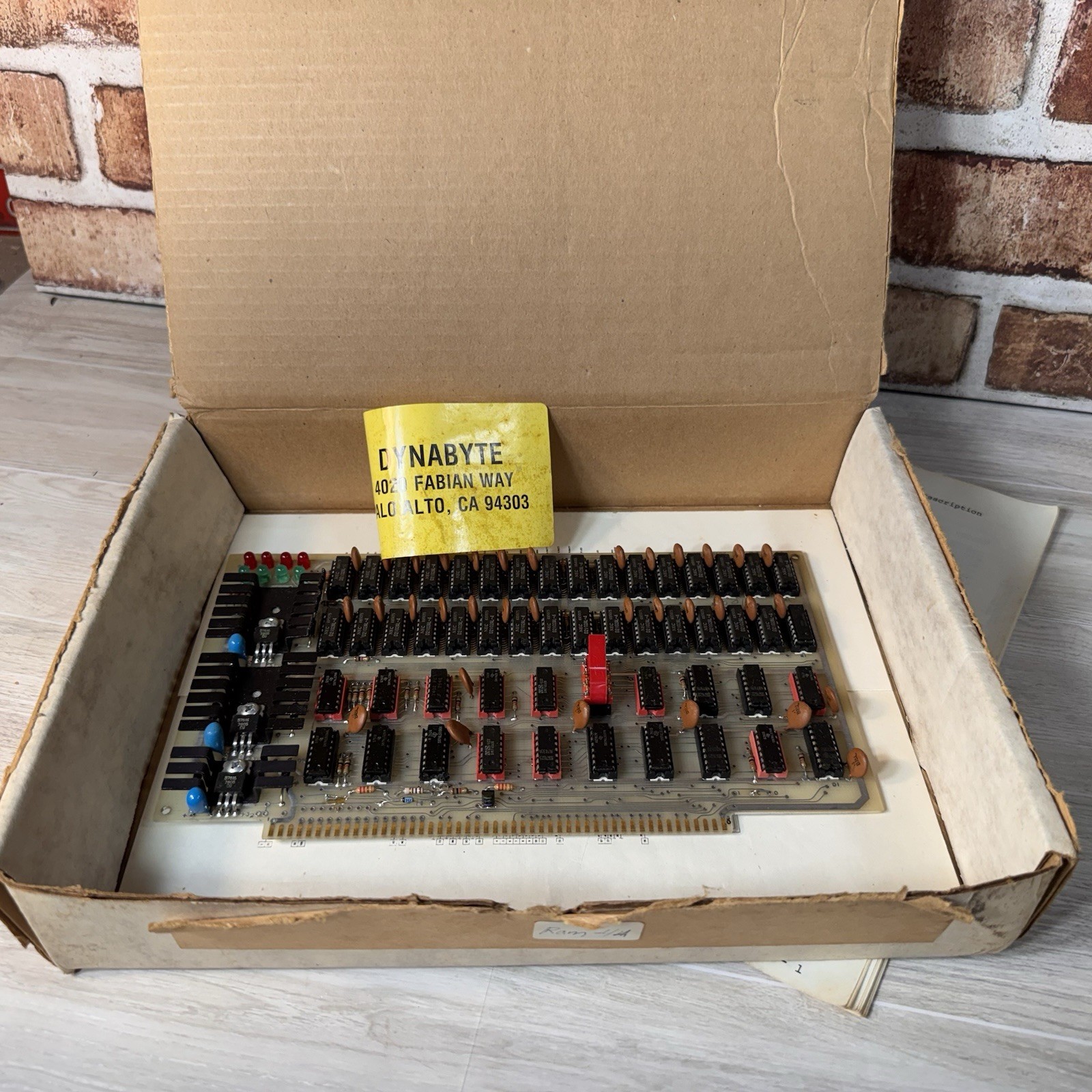 IMSAI RAM-4 For IMSAI 8080? 8085? Microcomputer 1970s Vintage Computing