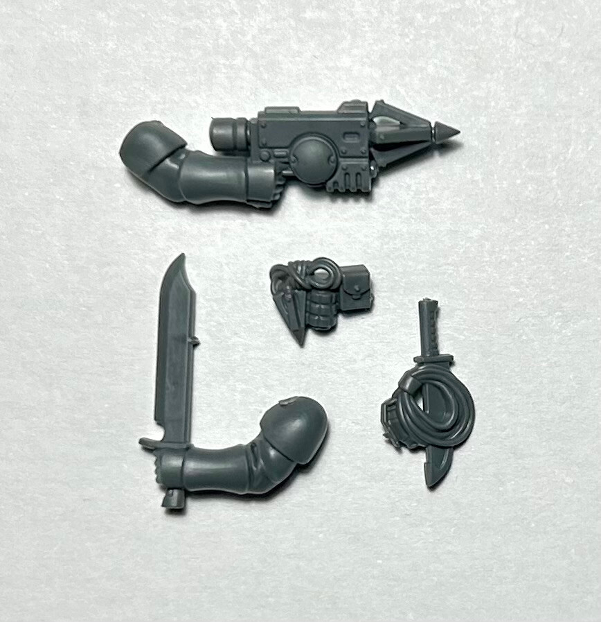 Space Marines New Scout Squad Combat Blade + Grapnel - Warhammer 40K Kill Team
