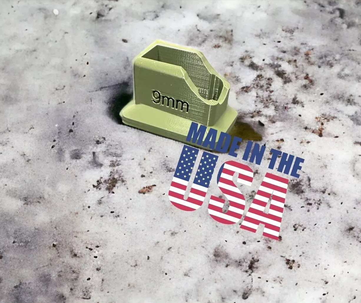 2 Pack Smith & Wesson M&P Shield EZ 9mm loader Army Green Speedloader Mag Loader