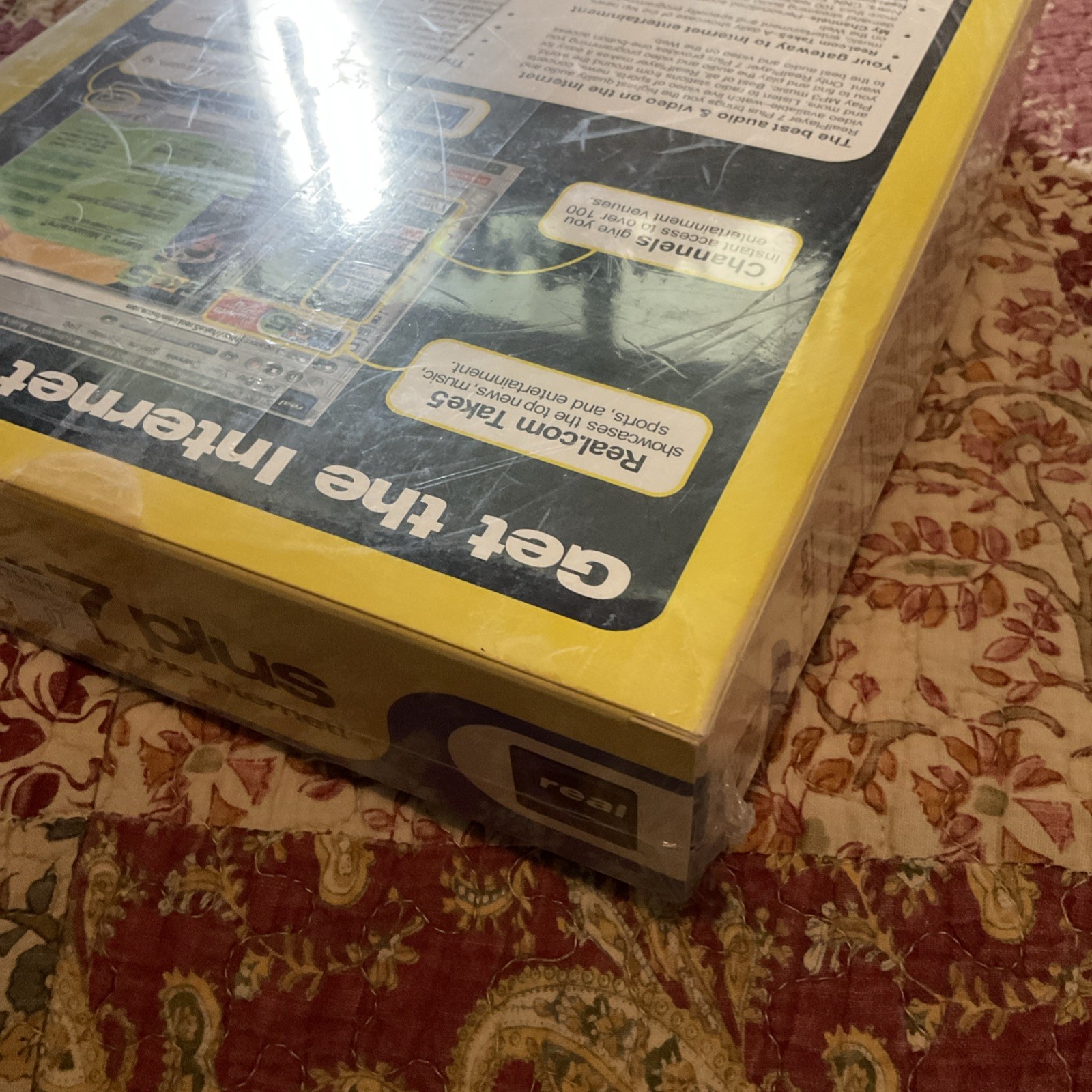 NEW SEALED RealPlayer 7 Plus Sealed 2000 PC WINDOWS 95 98 NT MAC REAL NOS