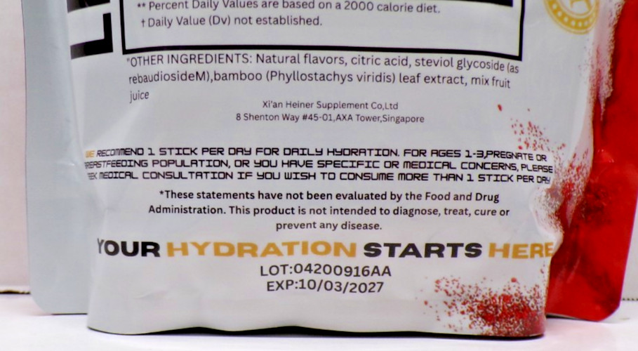 LMTLESS X Electrolyte Advanced Hydration Complex Fruit Punch 40 Packs Oct27