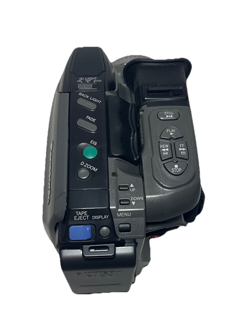 Panasonic Palmcorder PV-D300D VHS C Camcorder - Silver Not Tested