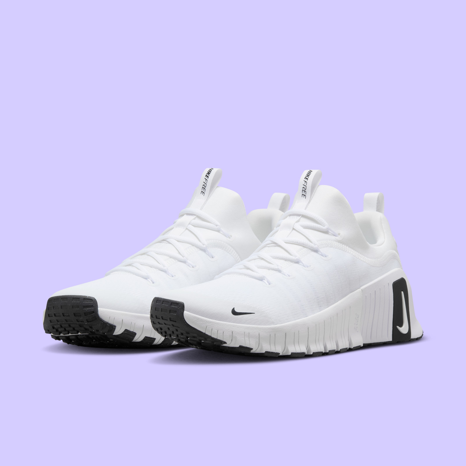 Nike Free Metcon 6 White Black FJ7127-101 Men's Size 9.5 Shoes #67B