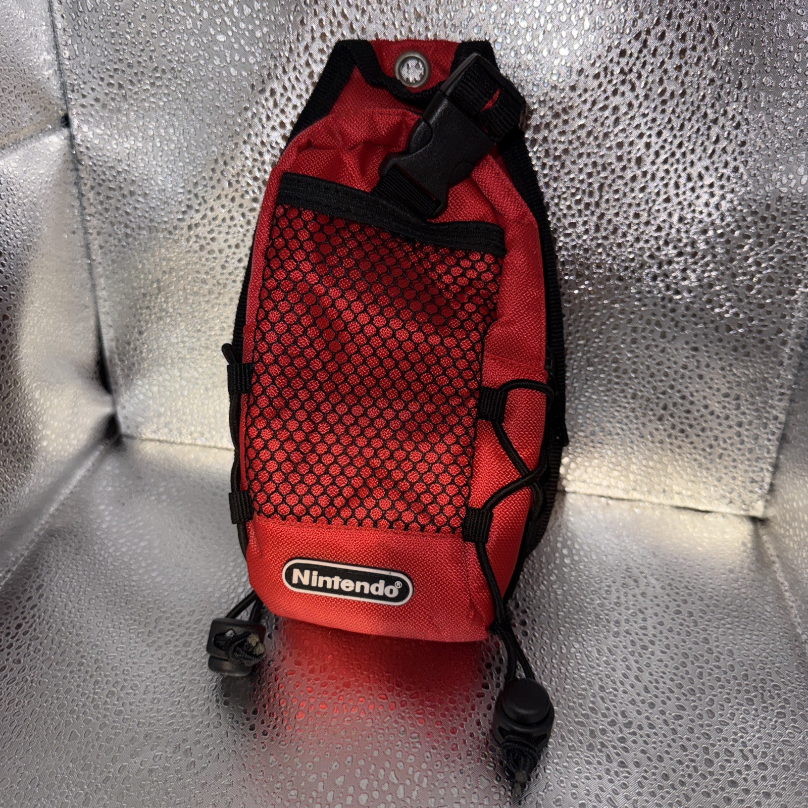 Nintendo Switch N Carry Red Black Case Multiple Pockets Clean Belt Loop