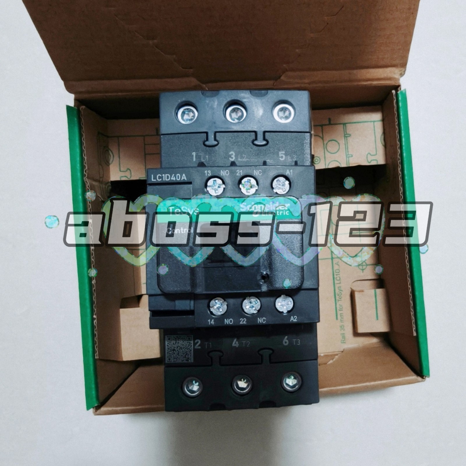 Schneider LC1D40AF7C AC 40A 110V 50/60Hz 3P contactor#1pcs New In Box