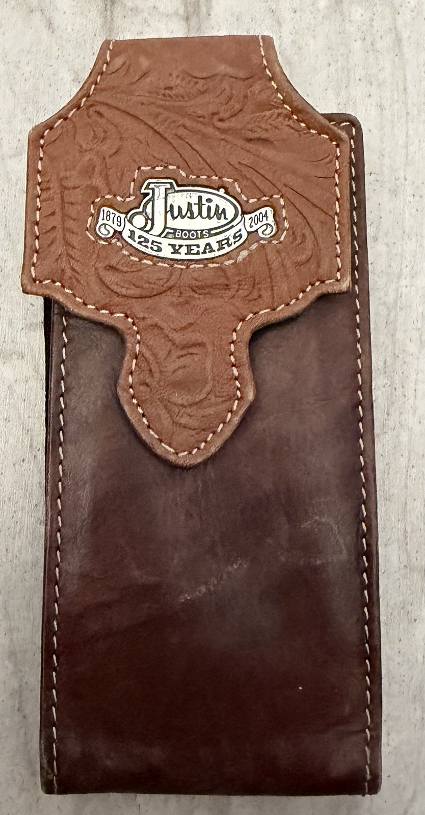 Leather Multi-tool , Knife,  Phone  Case Clip On Justin LEATHER