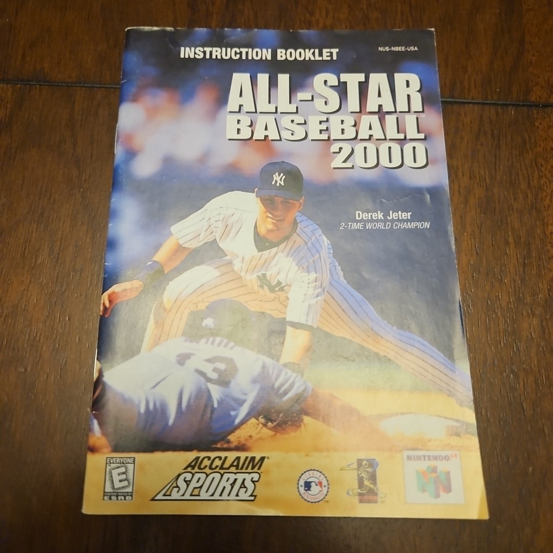 All-Star Baseball 2000 (Nintendo 64, N64) - Complete CIB - Tested - Authentic