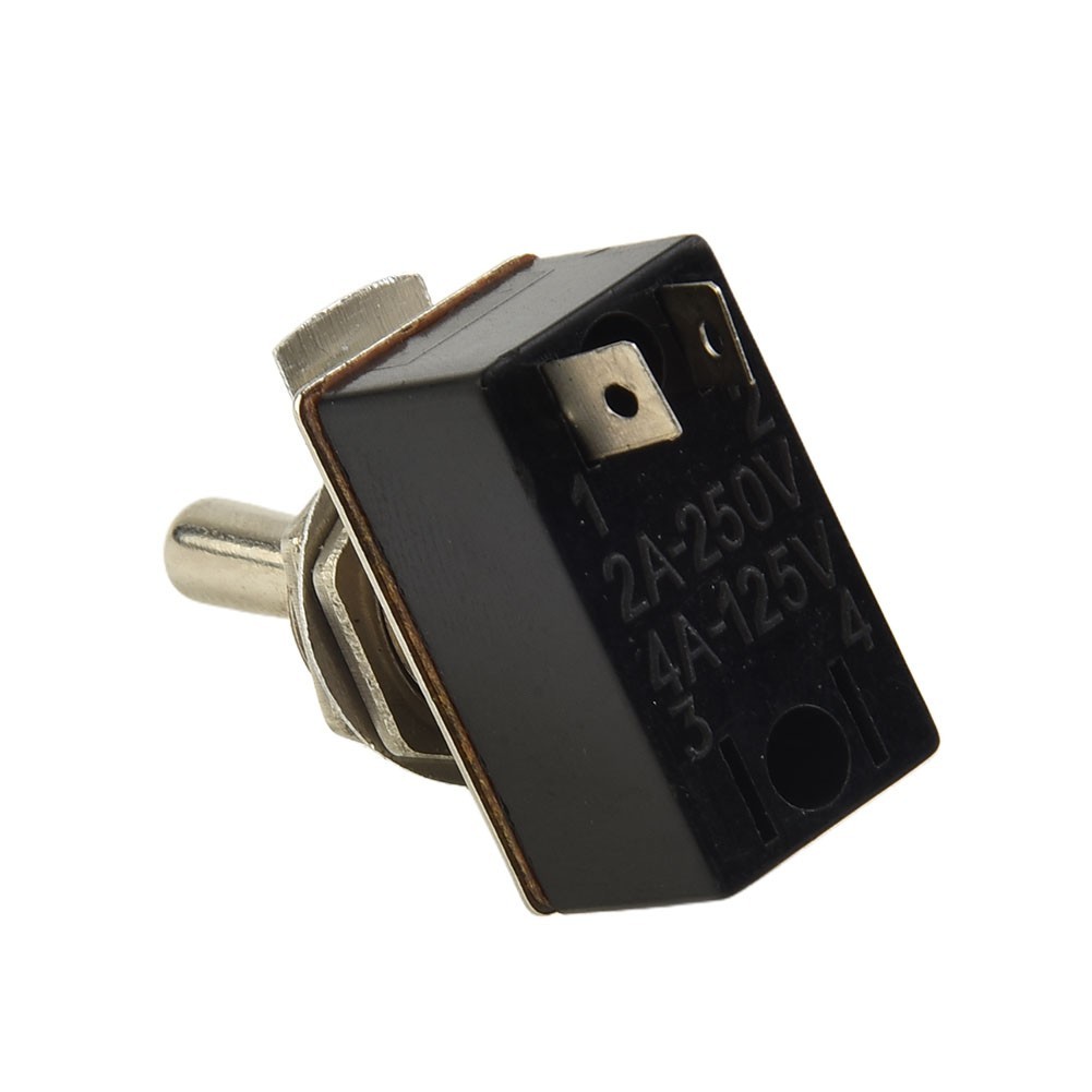 Brand New for TOGGLE Switch SPST 6A On/Off SPST Switch for TOGGLE 12mm 1PCS 2