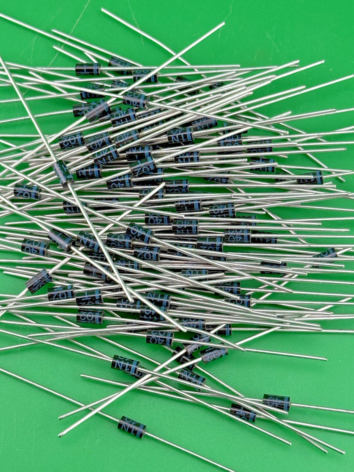 (100X) 1N4002  RECTIFIER DIODES  100V  1A TOSHIBA ~ 1980's ~ NOS ~ LOT of 100