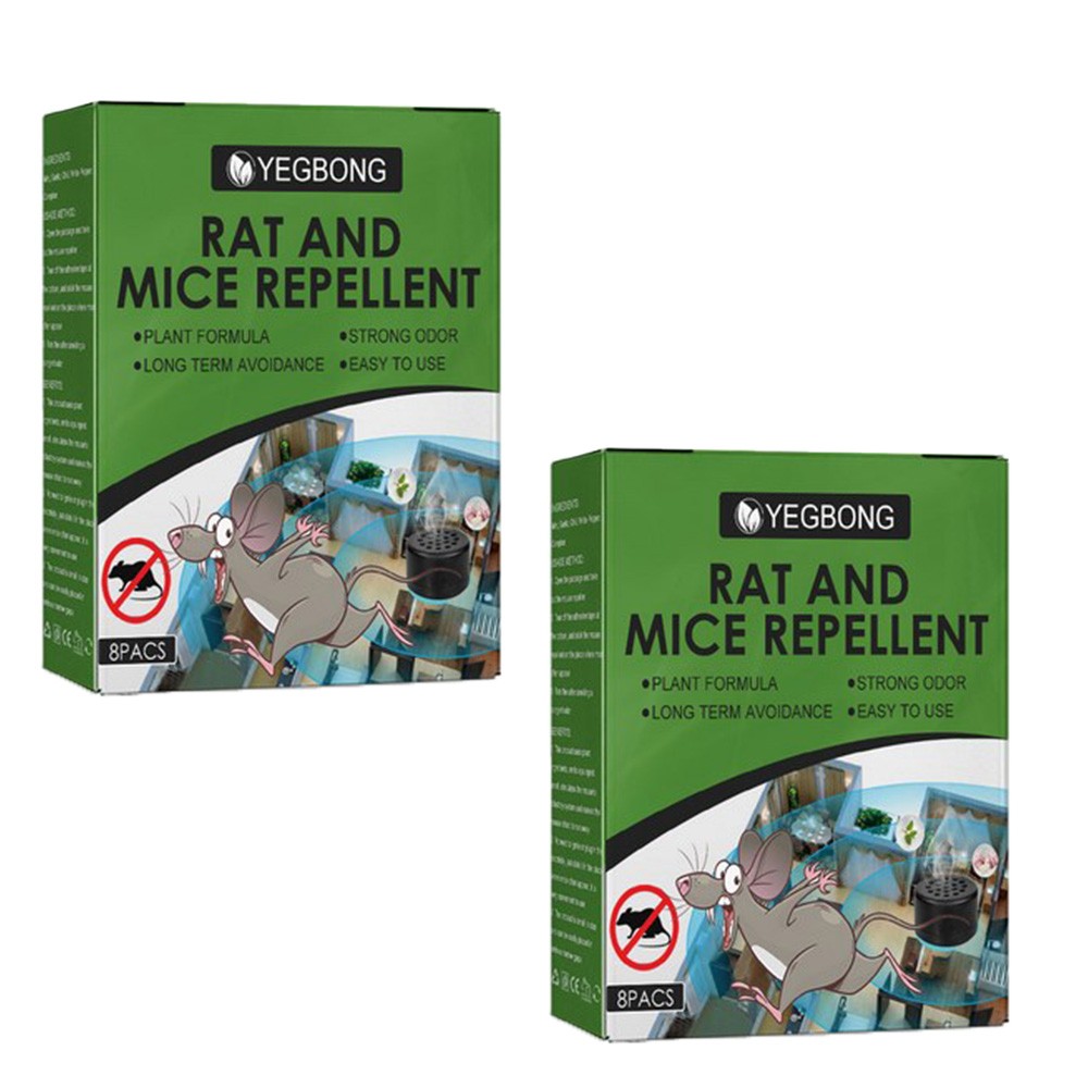 16PCS Rat Mouse Repellent Pill Repellent Peppermint Oil Mice Rodent Pest Control