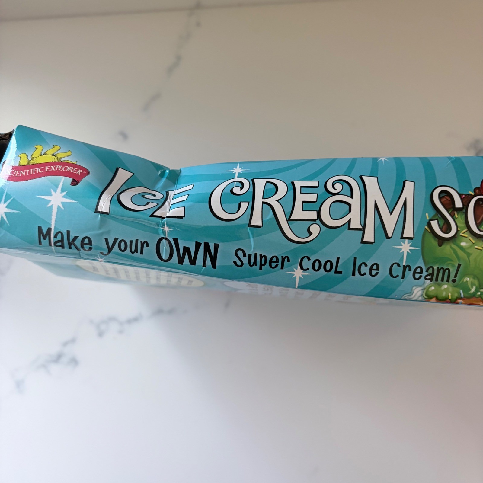 Scientific Explorer Ice Cream Science DIY Kit Educational STEM Activity Set 8+