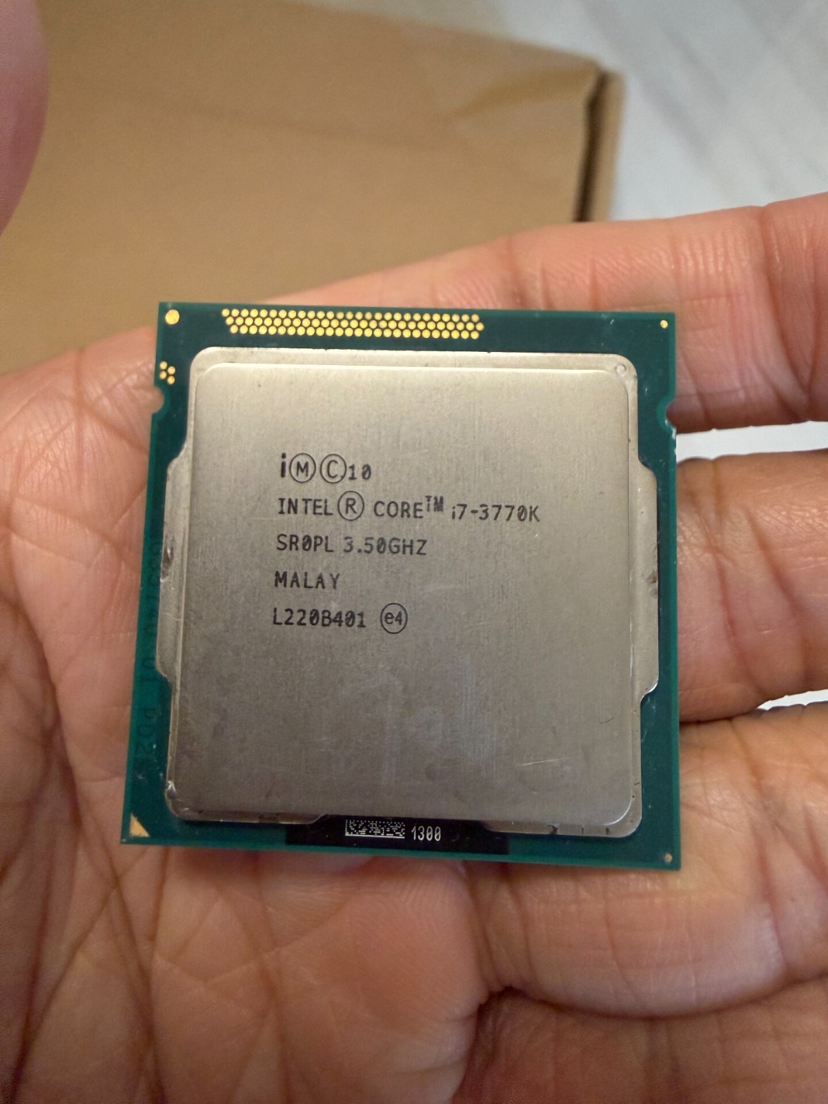 Intel Core i7-3770K 3.5-3.9 GHz 4-Core 8M SR0PL 5 GT/s LGA1155 77W CPU Processor