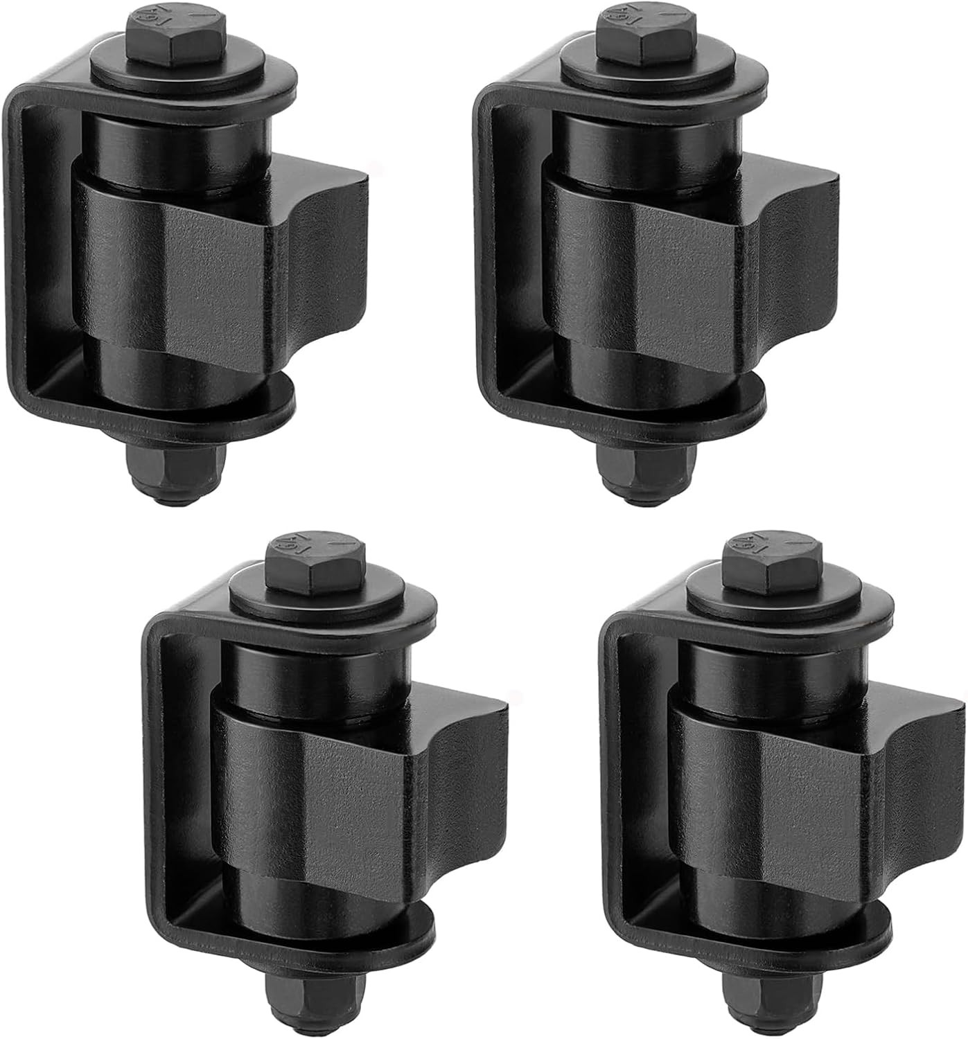 Heavy Duty 4 Pack Adjustable Bearing Gate Hinges for Iron & Steel Gates