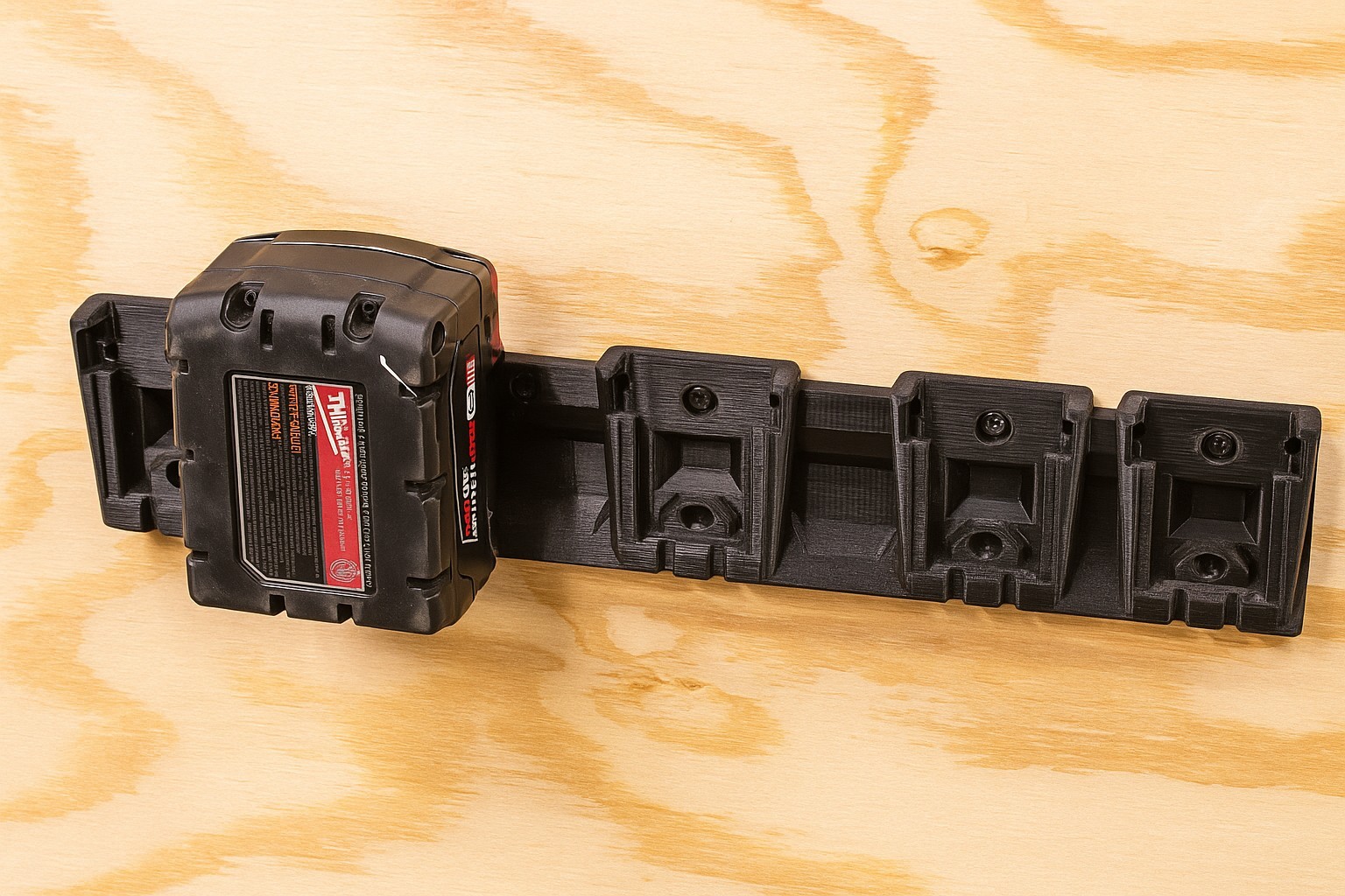 M18 Battery Holder rail organizer holder mount