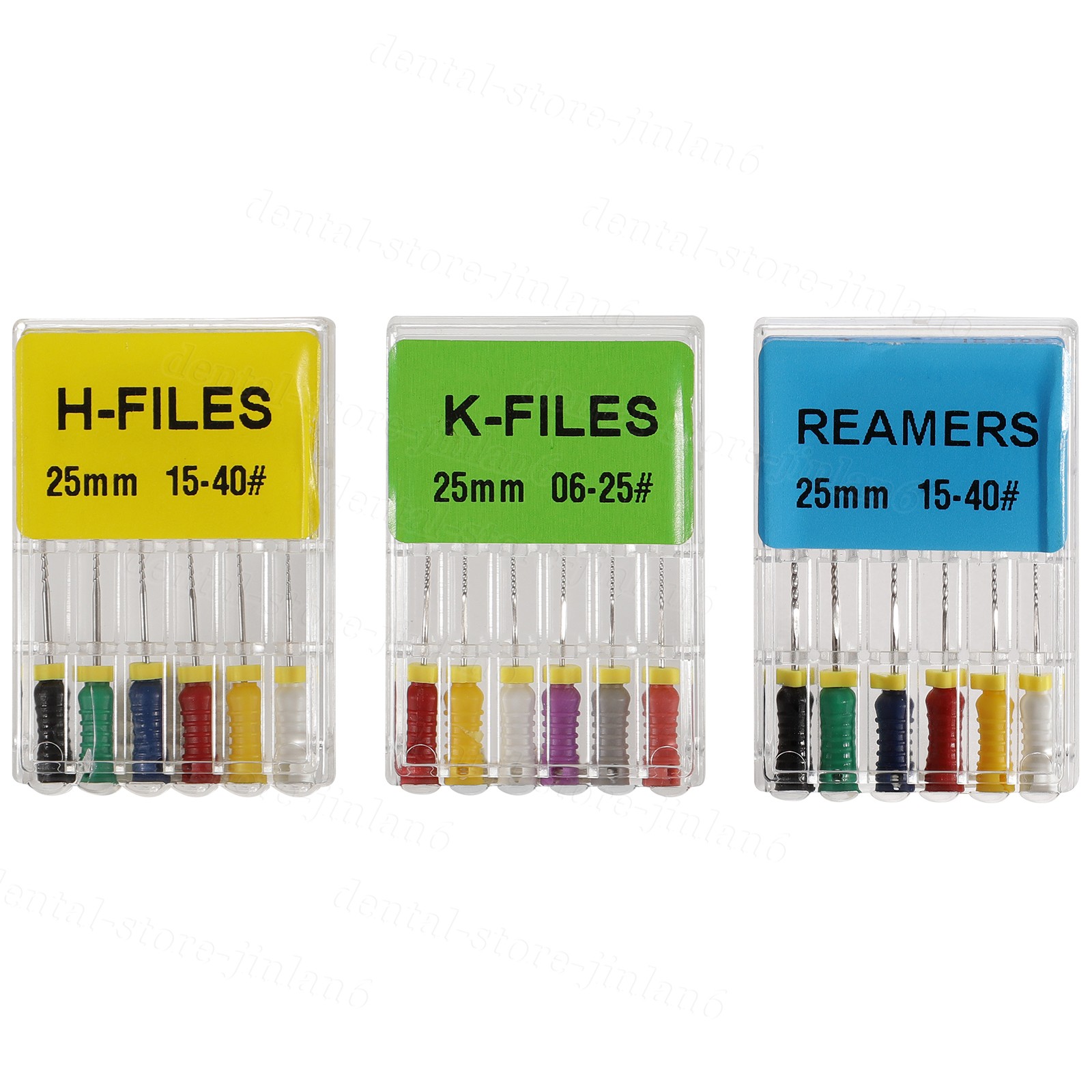 Dental stainless steel R/K/H-Files 25MM Files Endodontic Root Canal Hand Use
