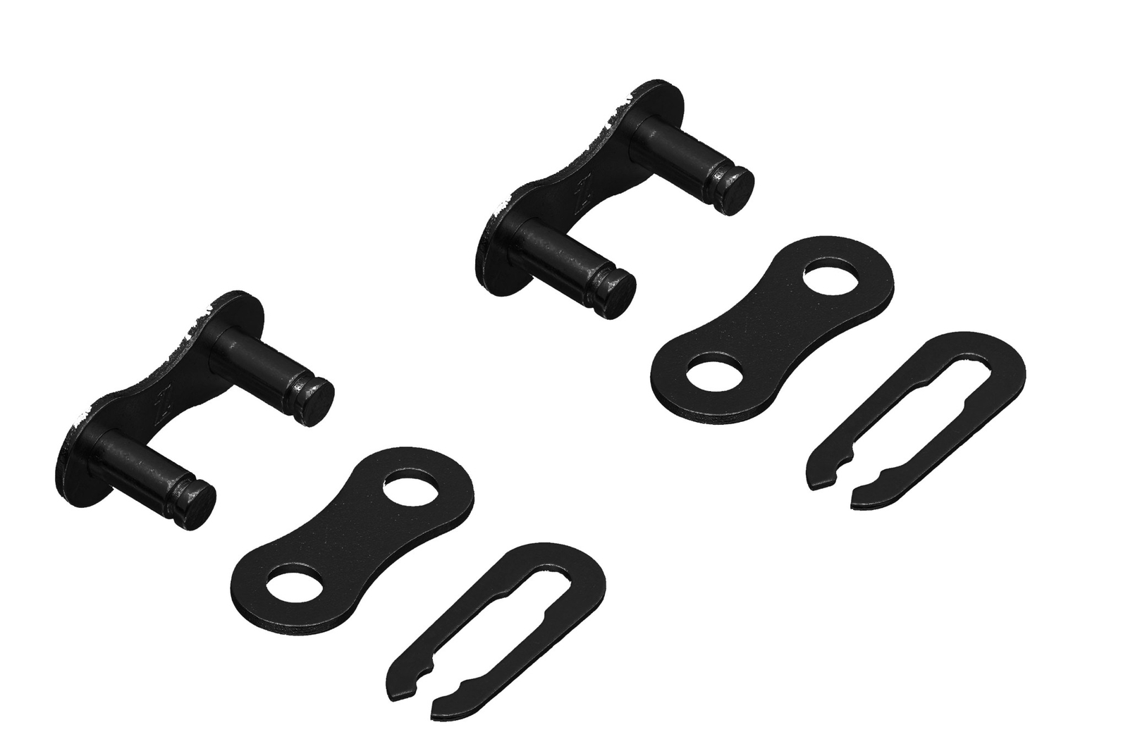 GENUINE KMC STEEL MASTER LINK 1/2X1/8 SOLD BY PAIR BLACK