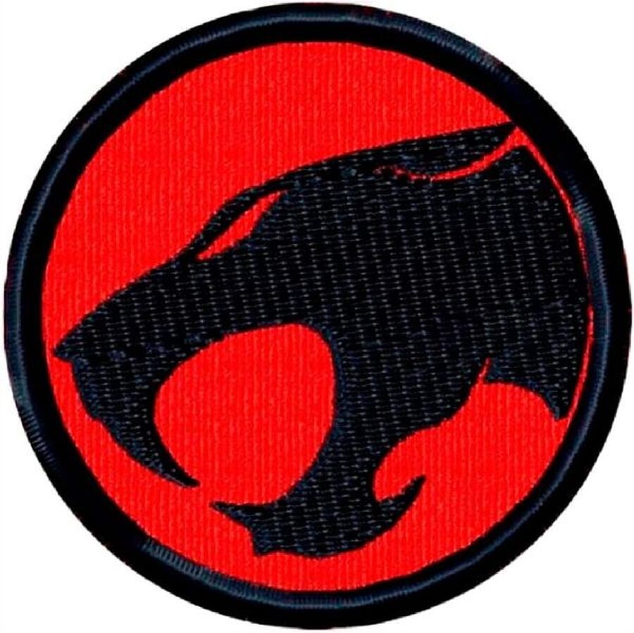 Thundercats Cartoon Embroidered Patch | 2PC -iron on sew - 2.5"x2.5"