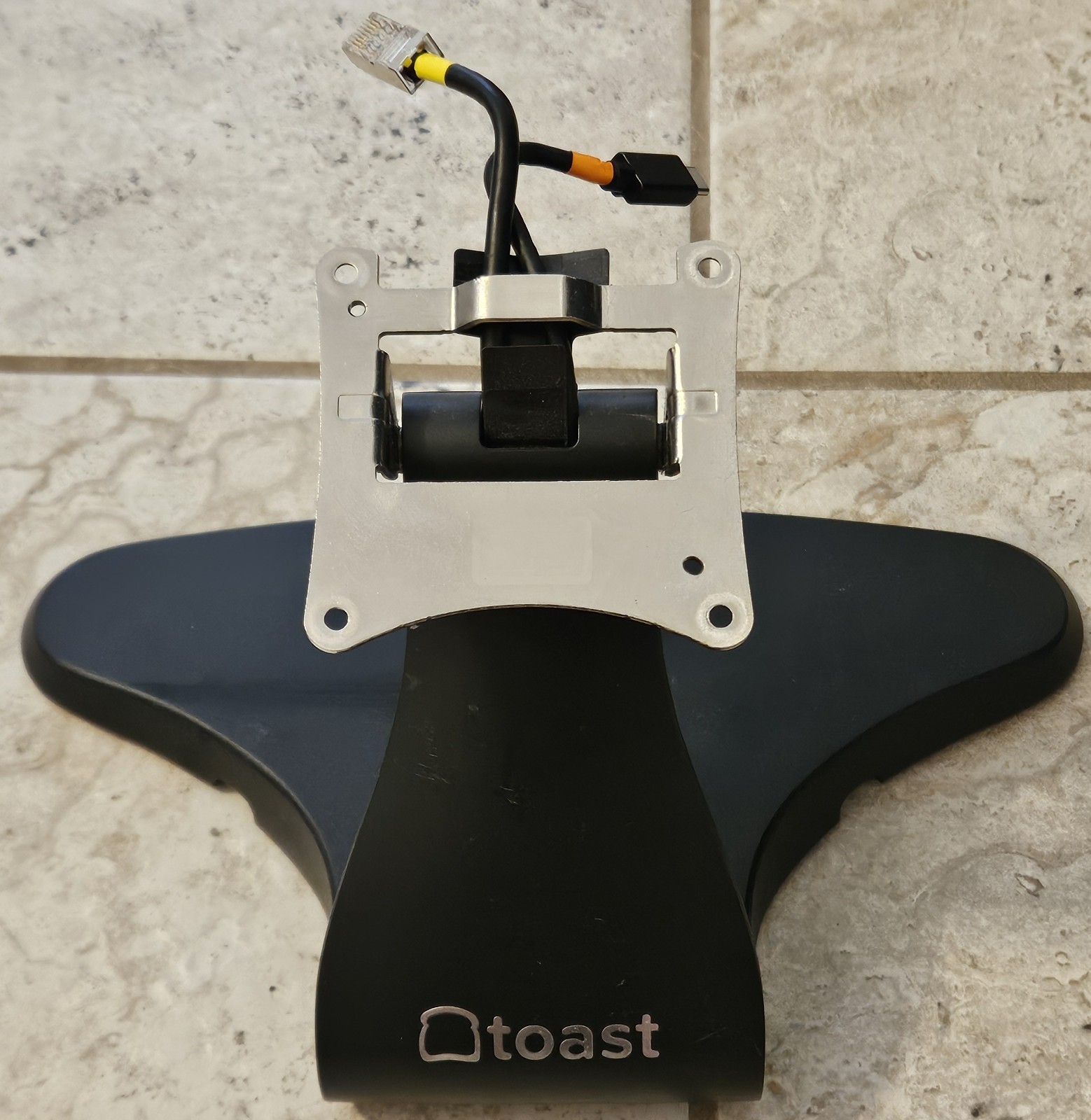Toast POS Terminal Table Stand with Ethernet USB-C Connector