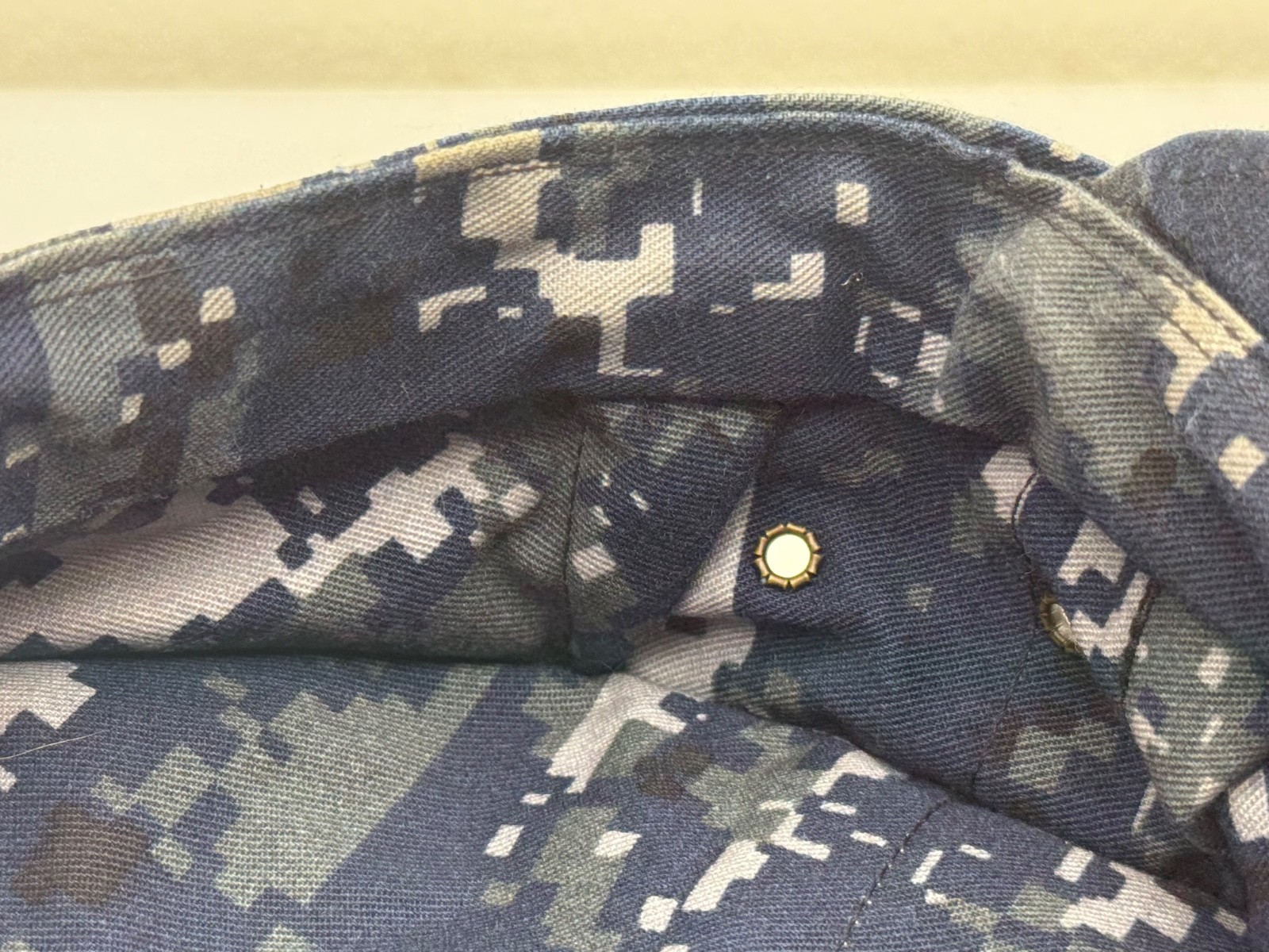 US Navy Working Utility Cap Digital Blue Camouflage (Sz 7 1/8) 8405-01-540-2959