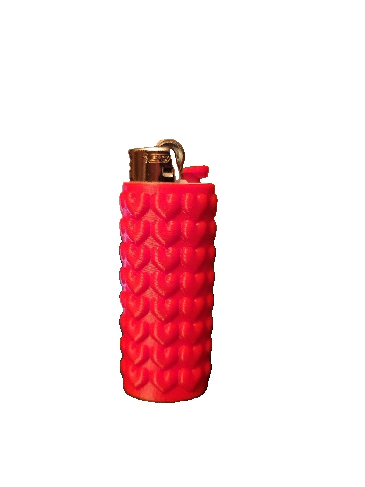 BIC Hearts Lighter Sleeve Case