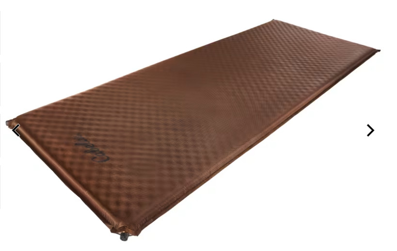 NEW $90 Cabela's Big Outdoorsman Self-Inflating Rectangular Sleeping Pad L@@K !