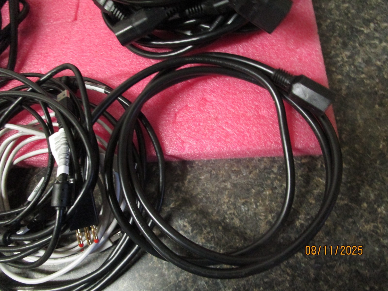 Qty (20) Zeiss Power Cord and Misc Cables