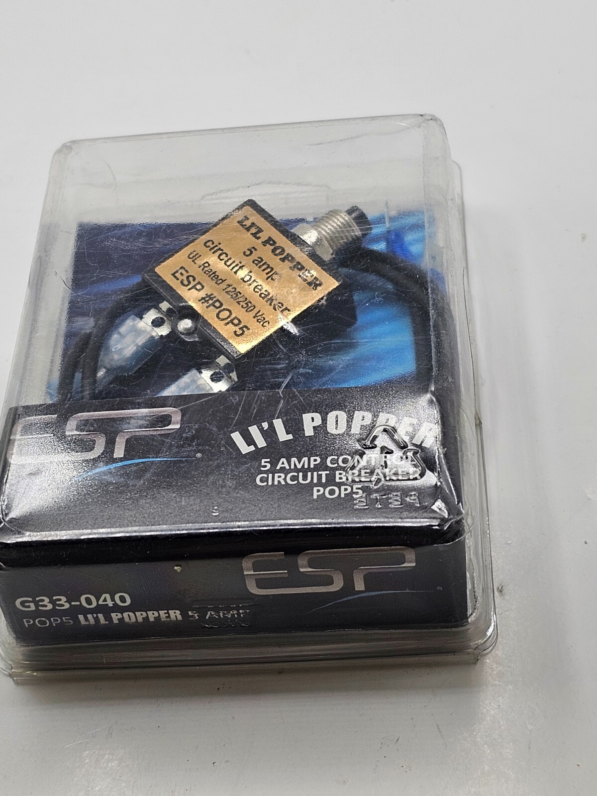 Li'L Popper G33-040 5 Amp Control Board Circuit Breaker POP5 G33-040