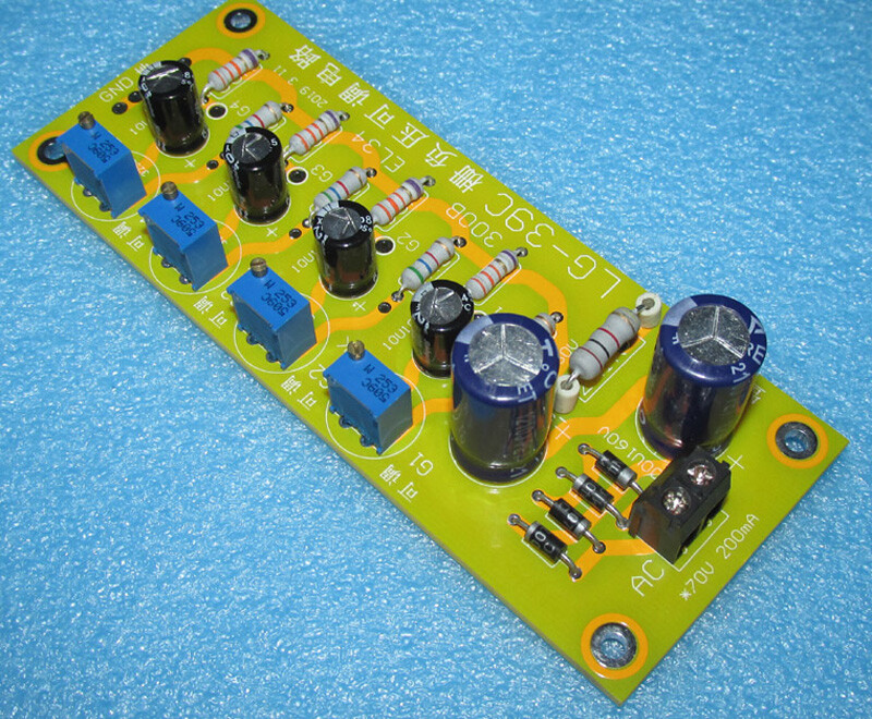 EL34 KT88 300B Push-pull 4-way Grid Negative Pressure Adjustable Circuit Board