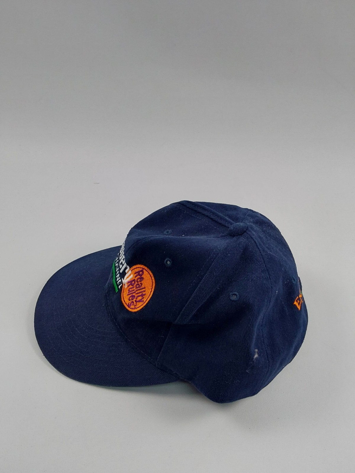 Vintage Discovery Channel "Reality Rules" Snapback Hat