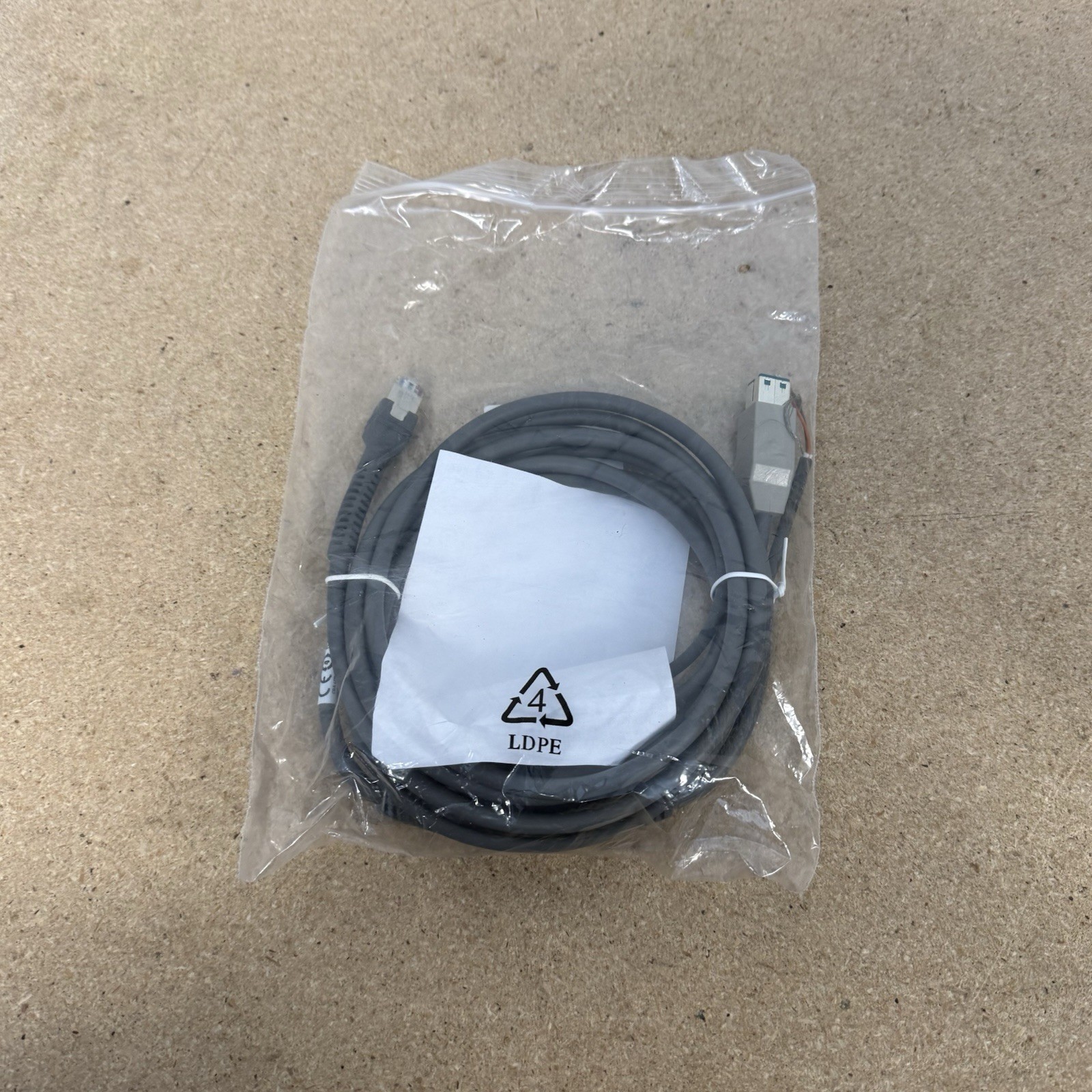 CBA-U20-S09EAR - ZEBRA BARCODE SCANNER SHIELDED USB CABLE (9' STRAIGHT)