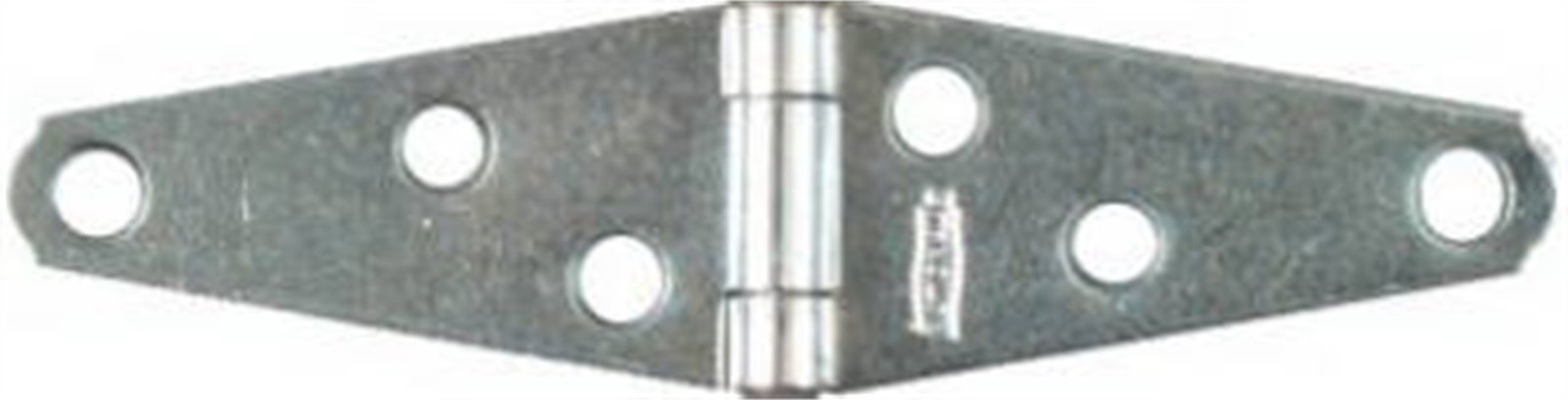 National Hardware 2 in. L Zinc-Plated Light Strap Hinge 1 pk (Pack of 2)