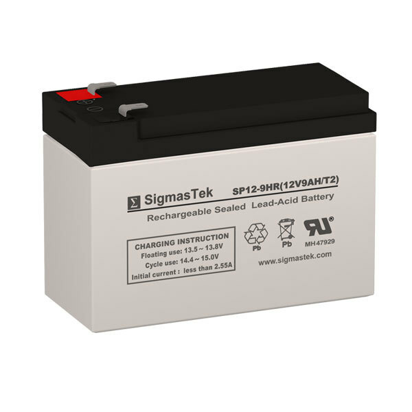 SigmasTek SP12-9 T2 Battery (12V 9AH Terminal F2)