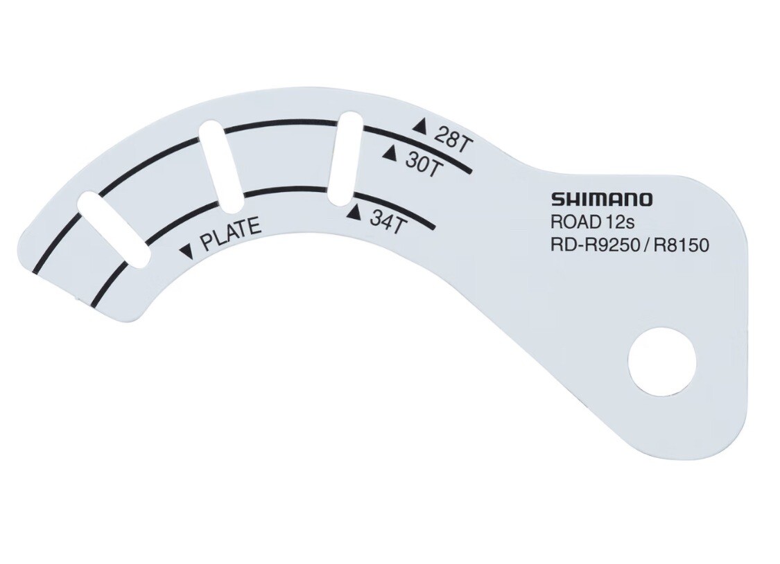 SHIMANO Dura-Ace Di2 RD-R9250 Guide Wheel Adjustment Gauge Y3GK89600 B Tension