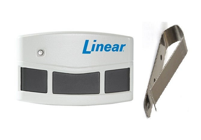 Linear MTS3, 3 Button Remote, Megacode Transmitter – DNT00093 for Receivers