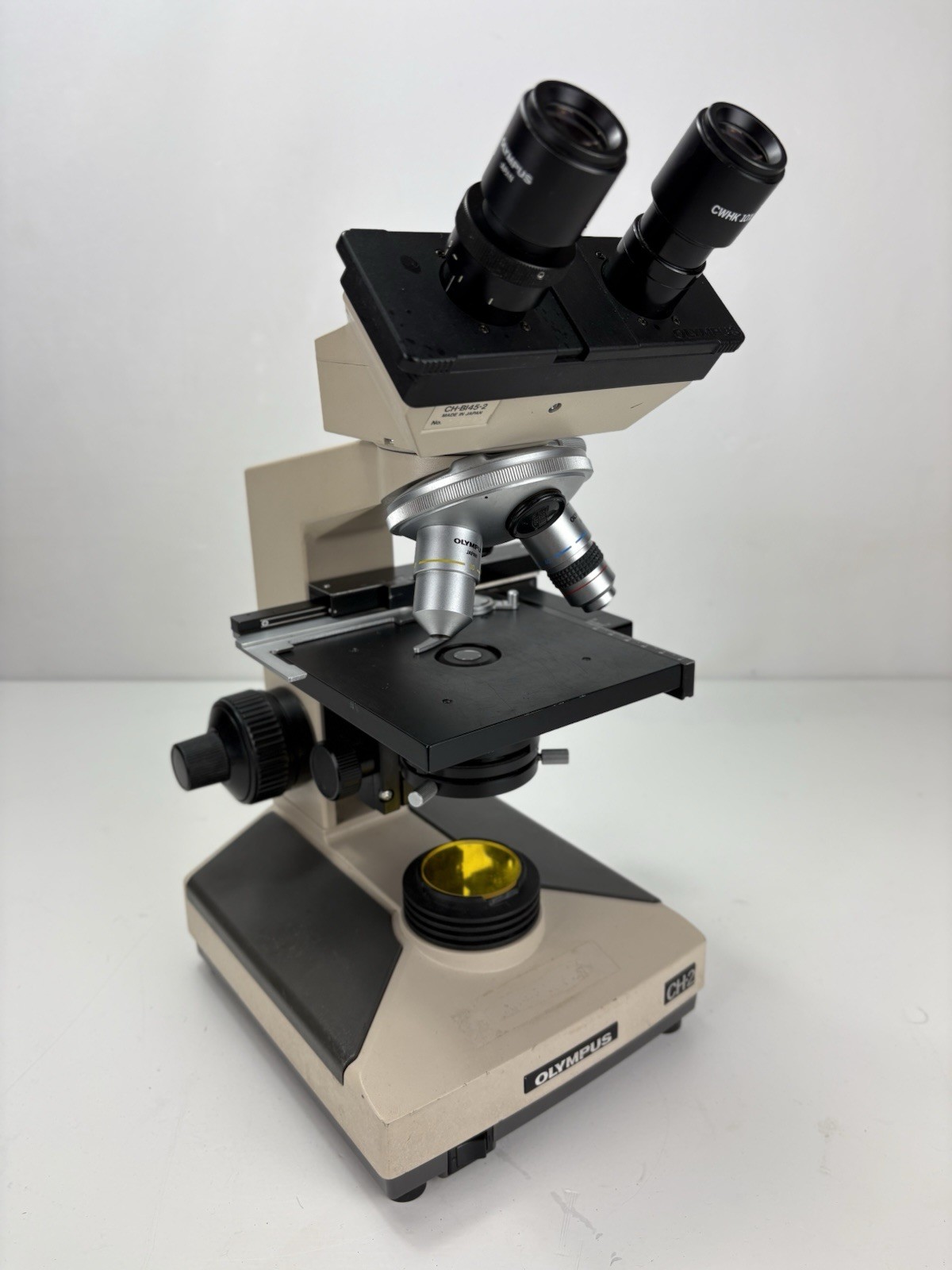 Olympus Microscope CH-2 PCM Asbestos Identification Phase Walton Beckett