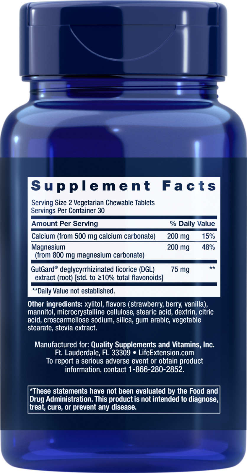 Life Extension ESOPHACOOL 60 Chewable