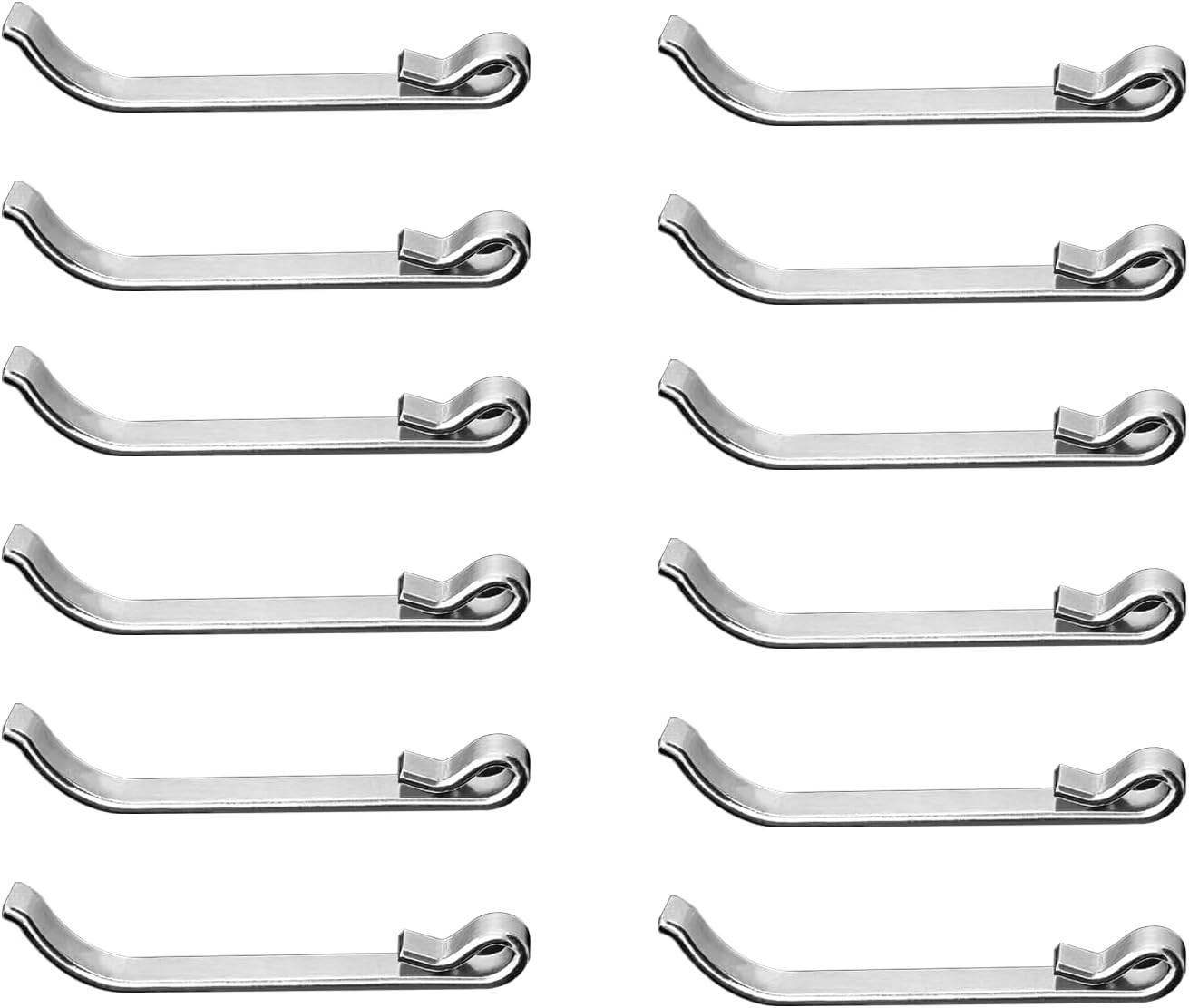 12 Pcs Tool Box Drawer Slide Retaining Keeper Clips for Mac Matco Proto Toolbox