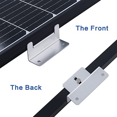 Solar Panel Mount Z Brackets, 2 Sets 8 Units Solar Panel Z Bracket 2 SET(New)